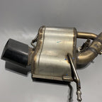1198588 MASERATI GRAN CABRIO EXHAUST MUFFLER PIPE LEFT V8 SPORT 2013 14 15 16 2017 OEM 