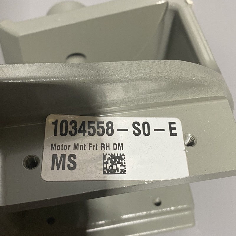 1034558-S0-E TESLA MODEL S REINFORSMENT MOTOR MOUNT RIGHT FRONT 2012 2013 2014 2015 2016 OEM