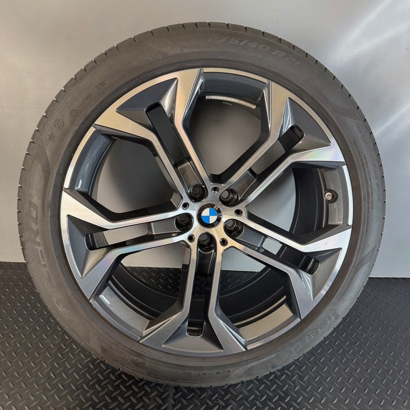 BMW X5 X6 WHEEL RIM 21 INCH FRONT 2019-2021 2022 2023 2024 2025 2026 O