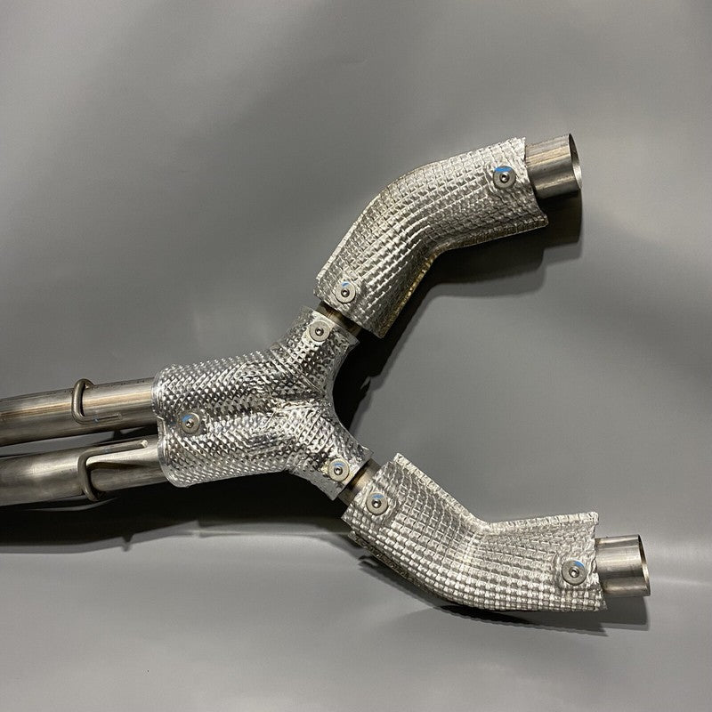 FD43-5220-DA ASTON MARTIN RPIDE EXHAUST SYSTEM 2010 OEM FD43-5220-DA