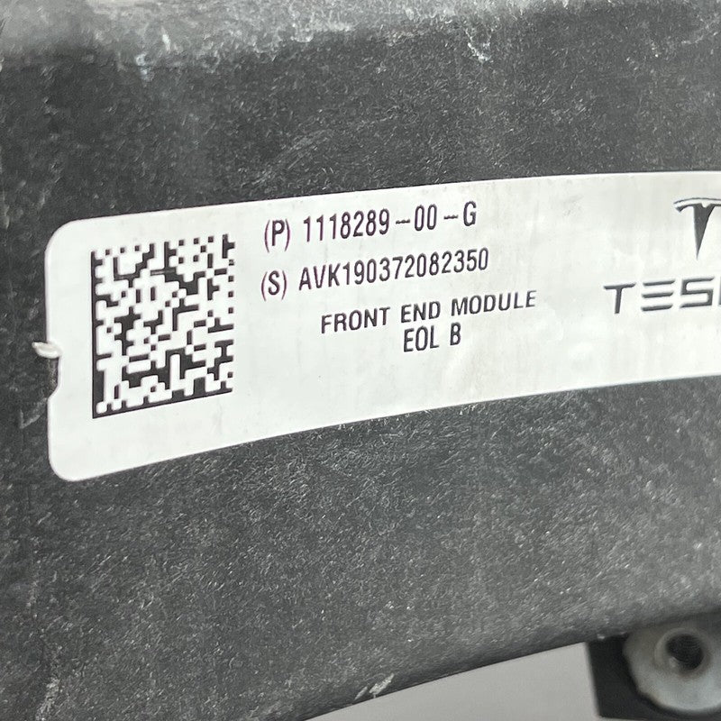 1118289-00-G TESLA MODEL 3 FRONT END MODULE SUPPORT 2017 2018 2019 2020 OEM 1118289-00-G