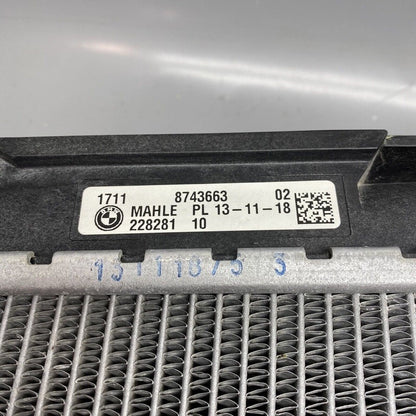 17118743663 BMW 740 RADIATOR FAN ASSEMBLY 17118743663 2016 2017 2018 2019 600 WATT OEM