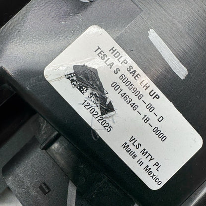 6005906-00-D TESLA MODEL S HEADLIGHT LEFT DRIVER 2012 2013 2014 2015 OEM 6005906-00-D