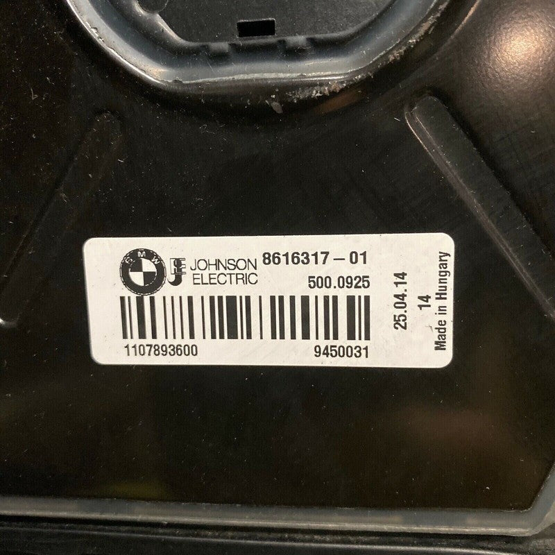 17428621192 BMW 428 RADIATOR COOLING FAN 328 F32 F30 2012 2013 14 2015 600w OEM 17428621192