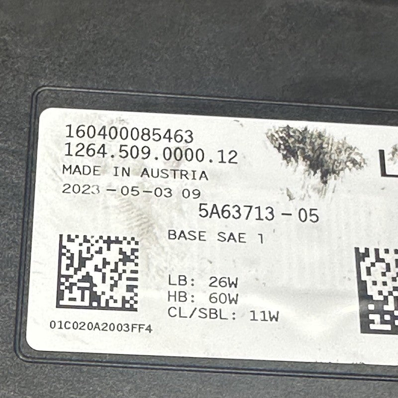 5a63713-05 BMW I7 HEADLIGHT LEFT DRIVER 2023 2024 LED 5A63713-05 LENS CHANGED 