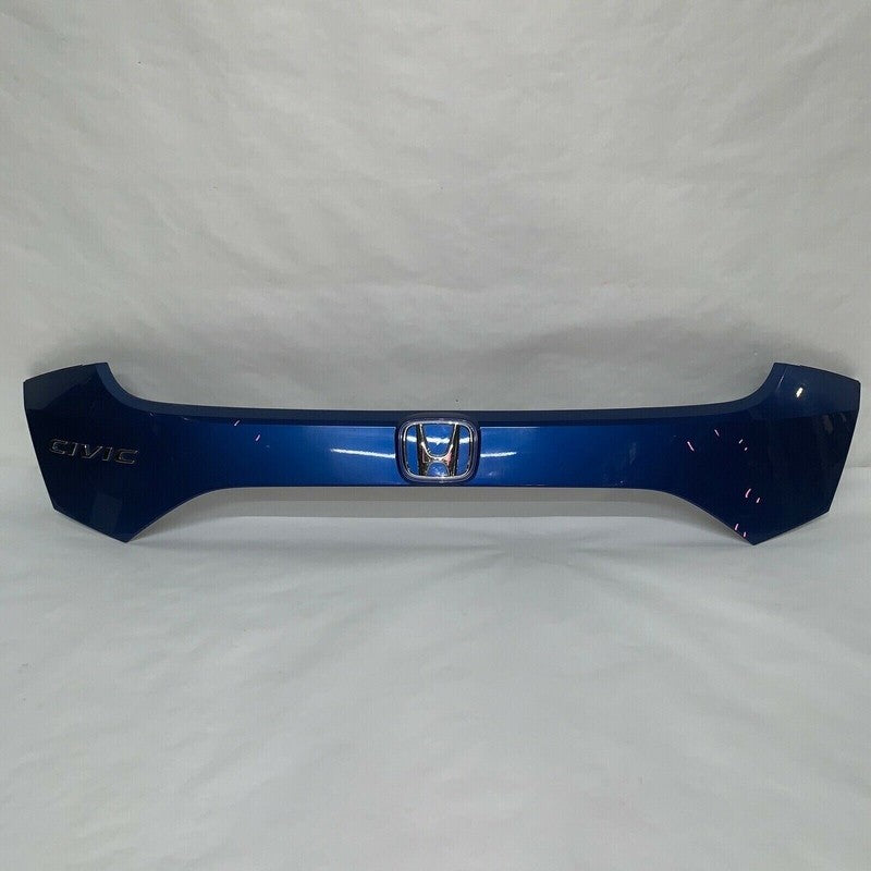 74890-TGG-ZZ00 HONDA CIVIC HATCHBACK REAR GARNISH TRIM PANEL 2018 BLUE OEM