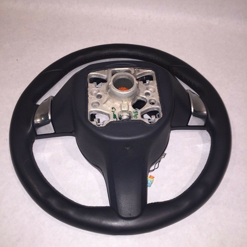 PORSCHE CAYENNE 958 PANAMERA 970 STEERING WHEEL 2014 2015 BLACK LEATHE