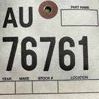 1032469-00-E TESLA MODEL X PRIMARY DOOR SEAL LEFT REAR 2016 17 18 19 2020 OEM 1032469-00-E