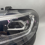 A97933321-06 BMW X7 HEADLIGHT LEFT DRIVER A97933321-06 LED 2019 2020 2021 2022 OEM BURNED