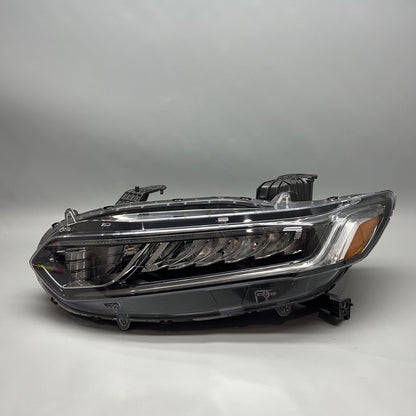 HONDA ACCORD HEADLIGHT LEFT DRIVER LED 2018 2019 2020 OEM 