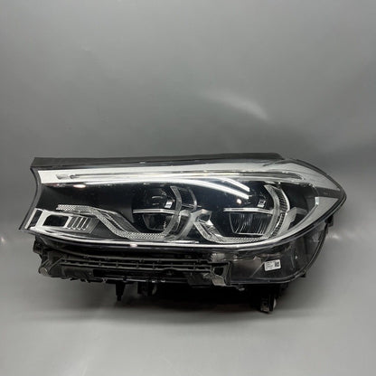 8497229-03 BMW 640 650 GT HEADLIGHT LEFT DRIVER 2018 2019 G32 OEM 8497229 LED STRIPE BURNED
