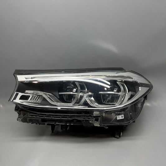 8497229-03 BMW 640 650 GT HEADLIGHT LEFT DRIVER 2018 2019 G32 OEM 8497229 LED STRIPE BURNED