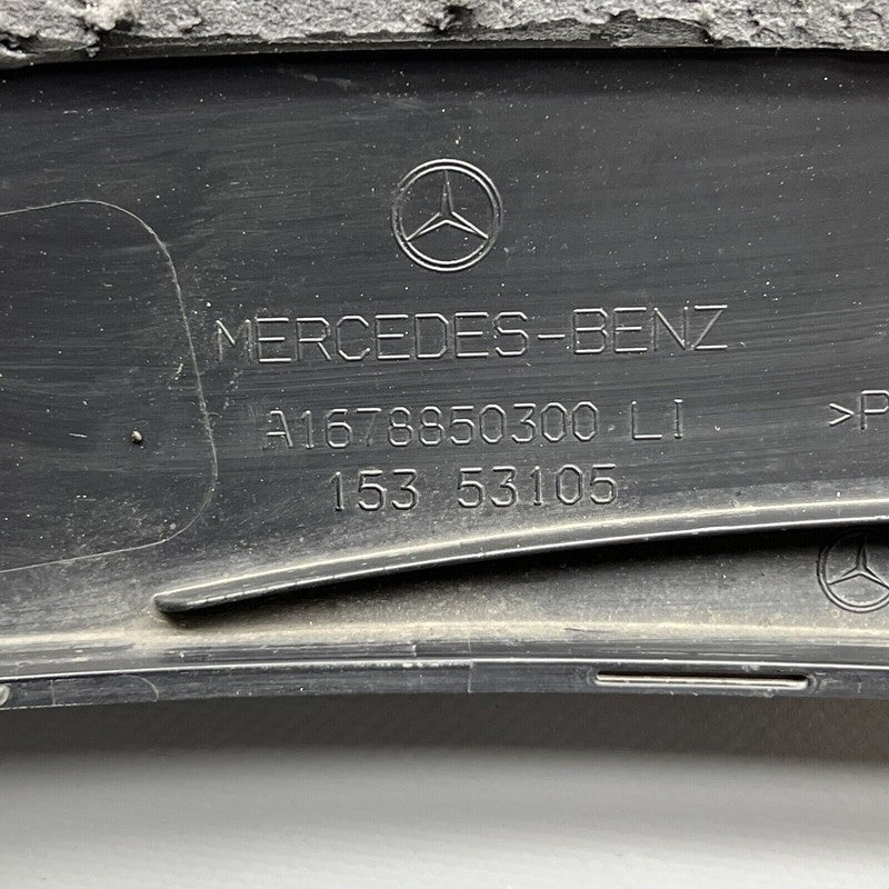 A1678850300 MERCEDES BENZ GLE450 WHEEL FLARE MOLDING LEFT REAR 2020 2021 OEM A1678850300