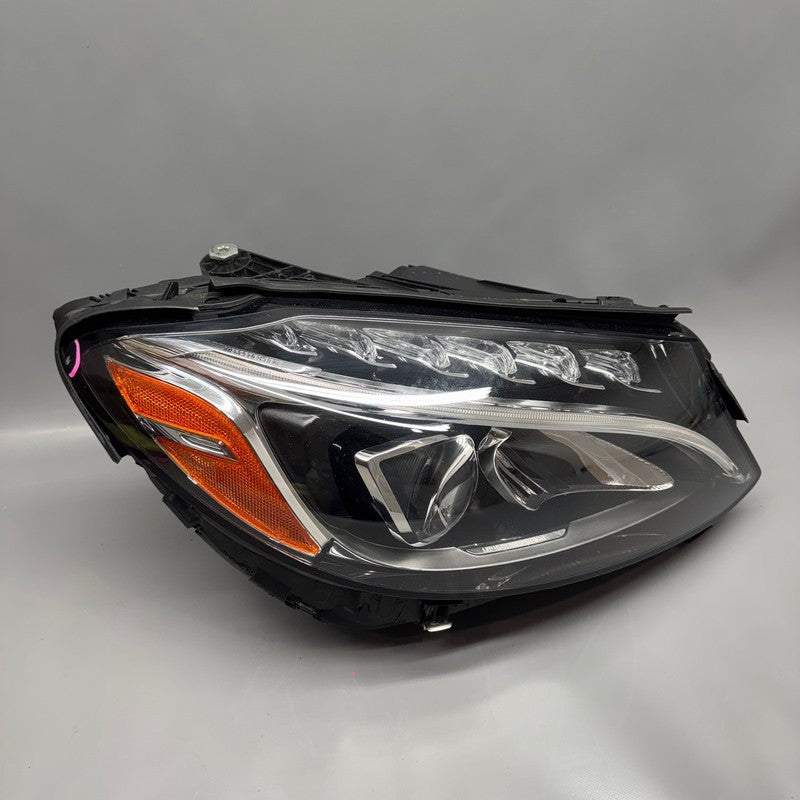 MERCEDES BENZ C300 HEADLIGHT RIGHT PASSENGER C400 2015 2016 2017 LED O