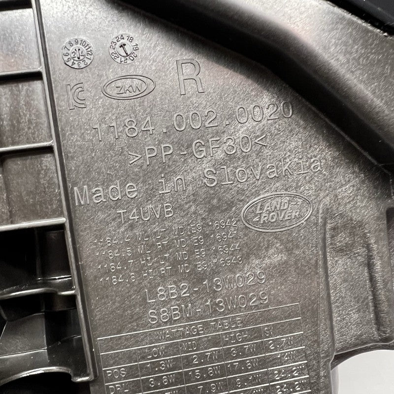 LR133097 LAND ROVER DEFENDER HEADLIGHT RIGHT PASSENGER 2020 2021 2022 2023 2024 2025 LED