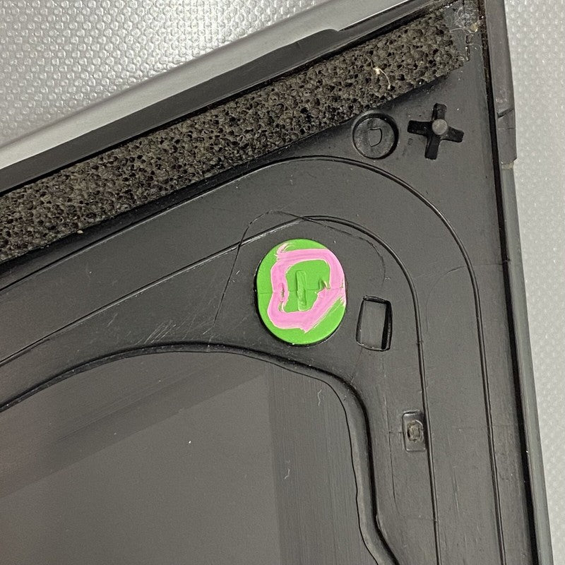 1034906-01-I TESLA MODEL X QUARTER GLASS LEFT REAR 1034906-01-I 2016 2017 2018 2019 2020 OEM