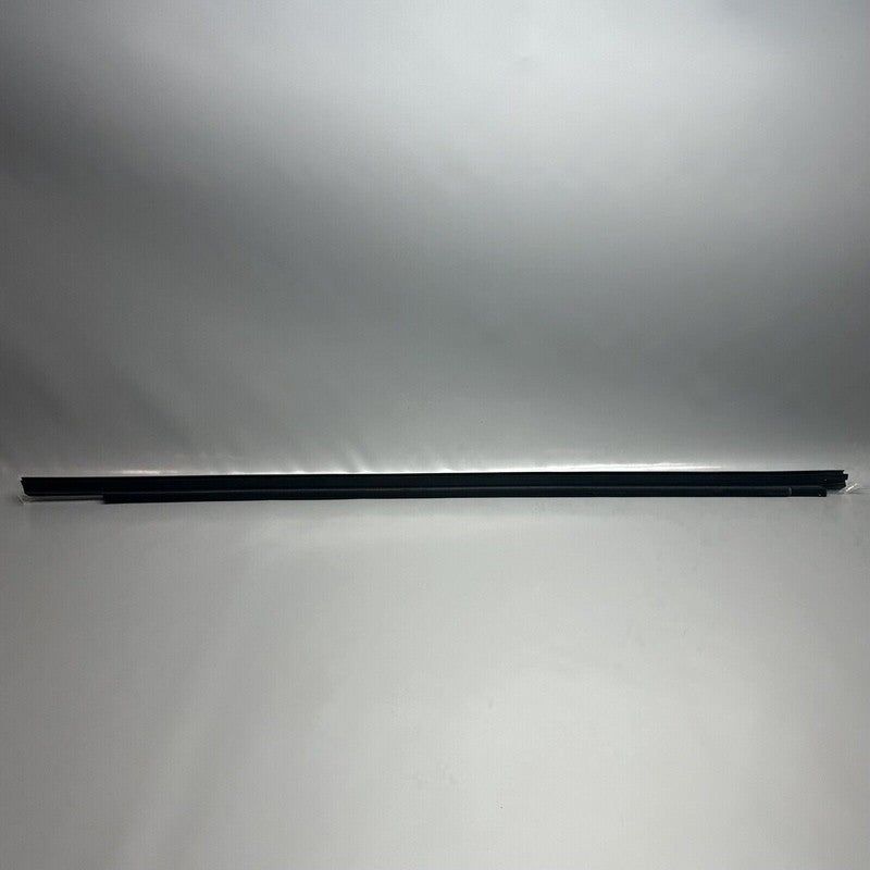 TESLA MODEL X DOOR WINDOW MOLDING LEFT FRONT 2016 17 18 19 2020 OEM 10