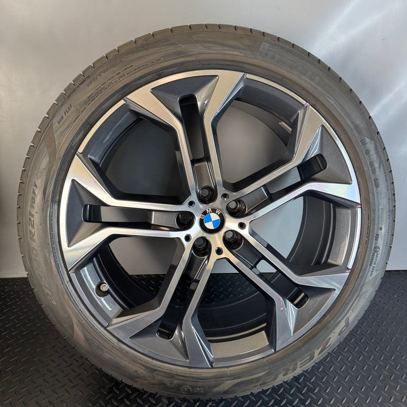 BMW X5 X6 WHEEL RIM FRONT 21 INCH 2020 2021 2022 2023 2024 2025 2026 O