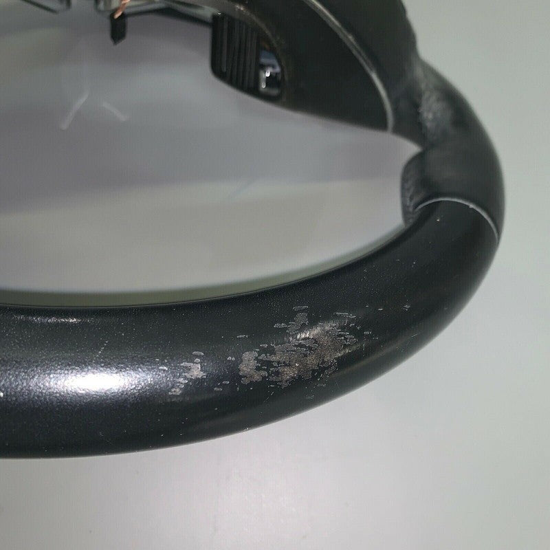 670044504 MASERATI GHIBLI STEERING WHEEL 2014 2015 2016 BLACK LEATHER OEM