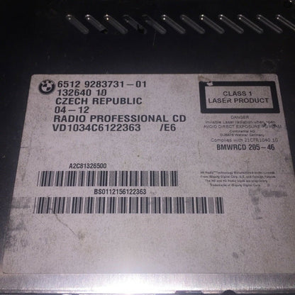 13264010 BMW M3 M1 AUDI RADIO RECIEVER CD 2007 2008 2009 2010 2011 2012 OEM 1326410