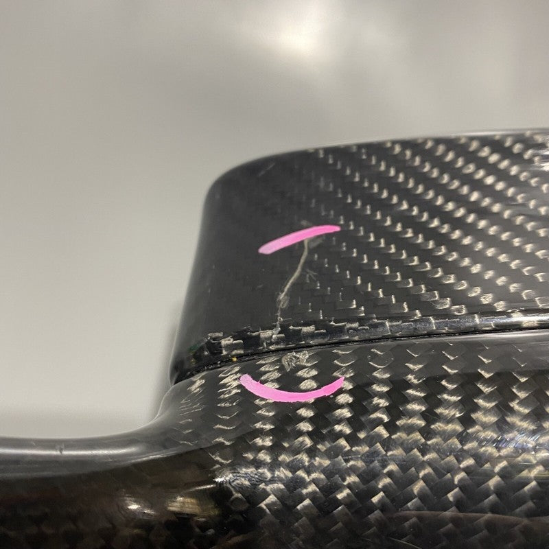 CD3317682BC ASTON MARTIN VANQUISH V12 MIRROR CARBON FIBER LEFT 2012 13 14 15 16 17 2018 OEM