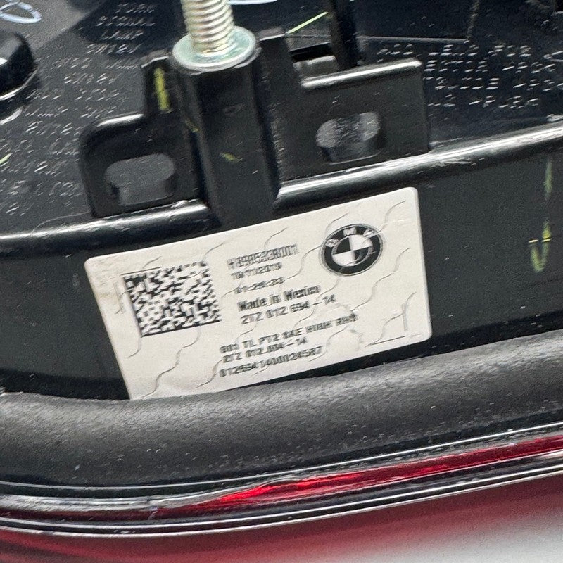 BMW X3M TAIL LIGHT INNER RIGHT PASSENGER 2018 2019 2020 2021 OEM 89853
