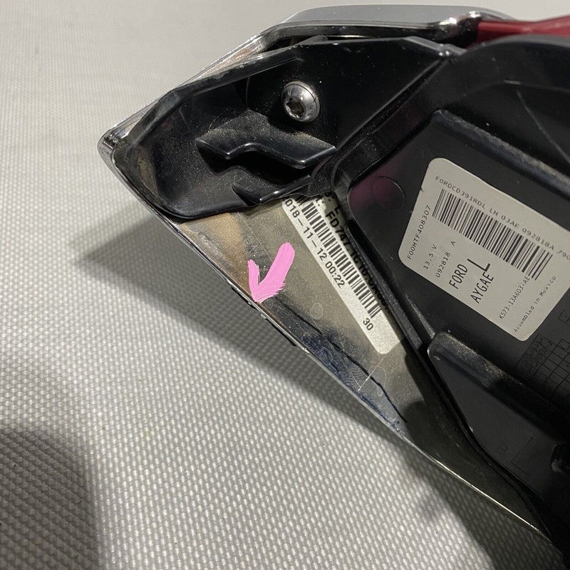 FORD FUSION TAIL LIGHT LEFT DRIVER SIDE KS73-A603AE OEM 2019 2020