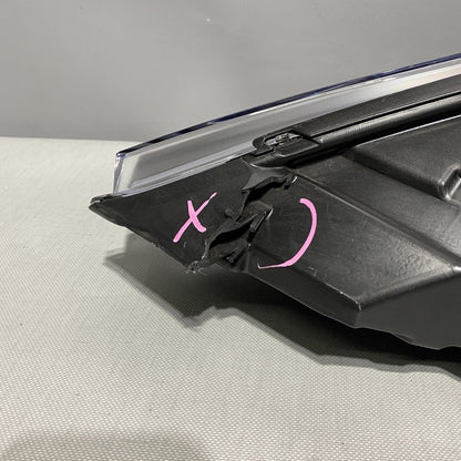 1053571-00-F TESLA MODEL S HEADLIGHT RIGHT PASSENGER LED OEM 2016 2017 2018 2019 2020 DAMAGED