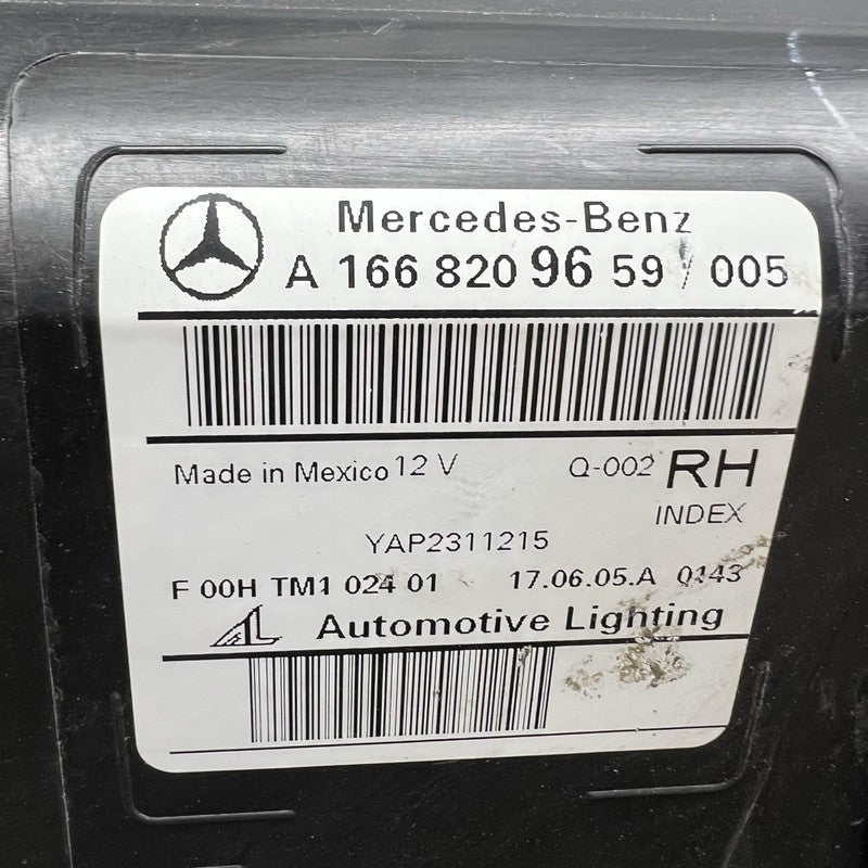 A1668209659 MERCEDES BENZ GLS 350 HEADLIGHT RIGHT PASSSENGER 2016 2017 2018 2019 HALOGEN OEM