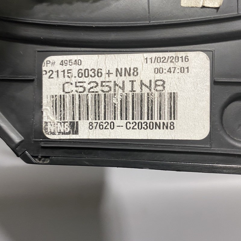HYUNDAI SONATA MIRROR RIGHT SIDE 2015 2016 2017 BLIND SPOT 87620-C2030
