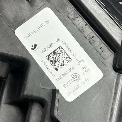 11K941006 VOLKSWAGEN ID4 HEADLIGHT RIGHT PASSENGER 2021 2022 2023 LED OEM 11K941006