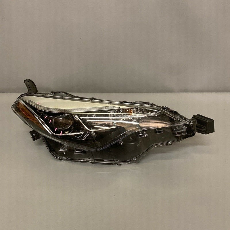 TOYOTA COROLLA HEADLIGHT RIGHT SIDE 2017 2018 2019 LED OEM DUEL PROJEC