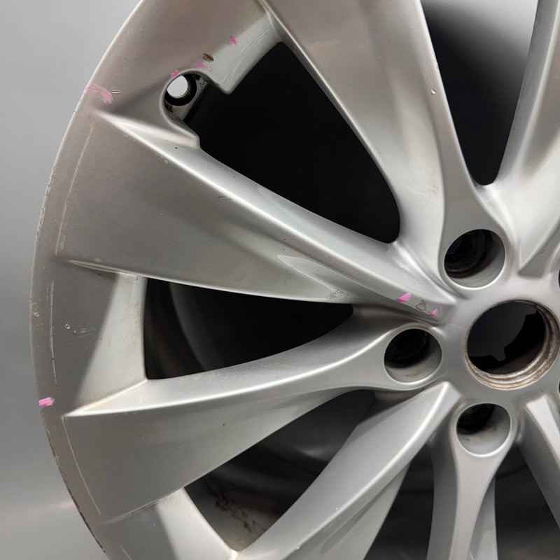 TESLA MODEL X WHEEL RIM 20 INCH REAR 2016 2017 2018 2019 2020 OEM 1027