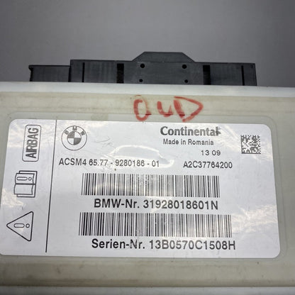 6577-9280186-01 BMW X3 SAFETY CONTROL MODULE 6577-9280186-01 2011 2012 2013 2014 2015 2016 2017