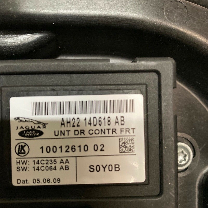 9X23045H17-AA JAGUAR XF SPEAKER BRACKET TRIM LEFT FRONT DOOR PANEL 2009 10 2011 12 2013 2014 