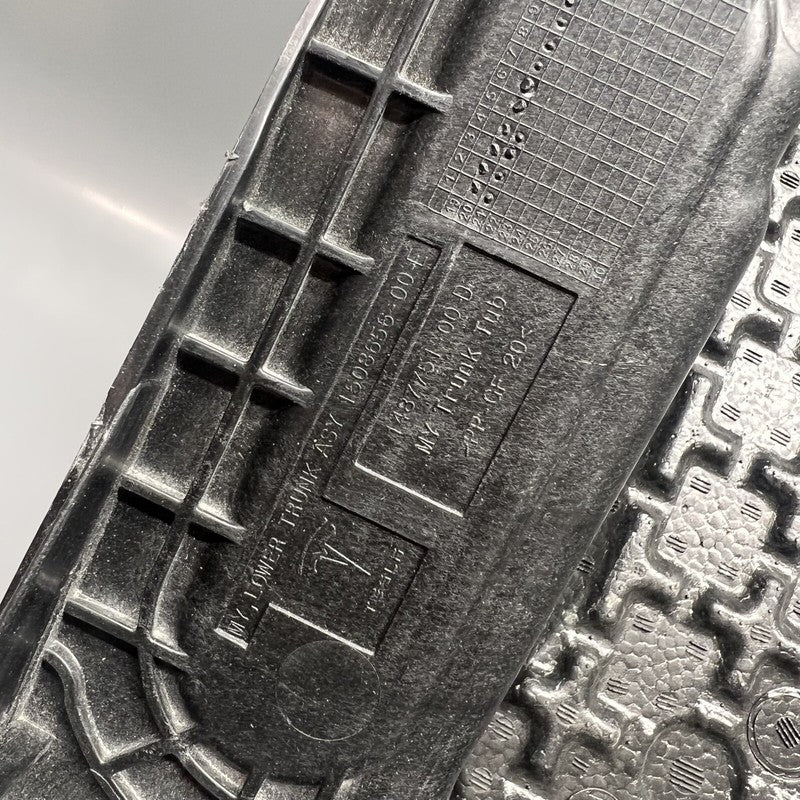 1487751-00-D TESLA MODEL Y TRUNK CARGO STORAGE REAR 2020 2021 2022 2023 OEM 1487751-00-D