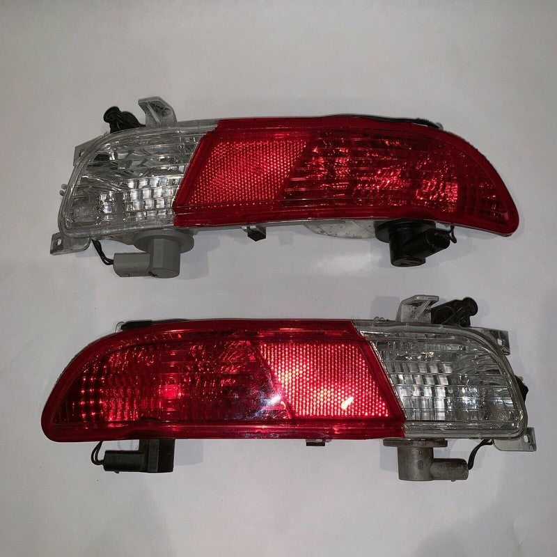 63217165815 BMW 645 LEFT AND RIGHT REVERSE LAMP FOG LIGHT REFLECTOR 2004 2005 2006 2007 OEM