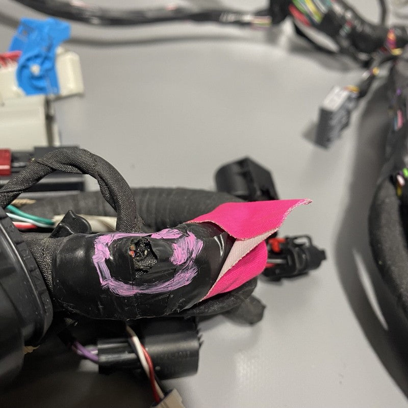 2046132-02-A TESLA MODEL S RADIATOR PANEL WIRING 4WD 2016 2017 2018 2019 2020 2046132-02-A