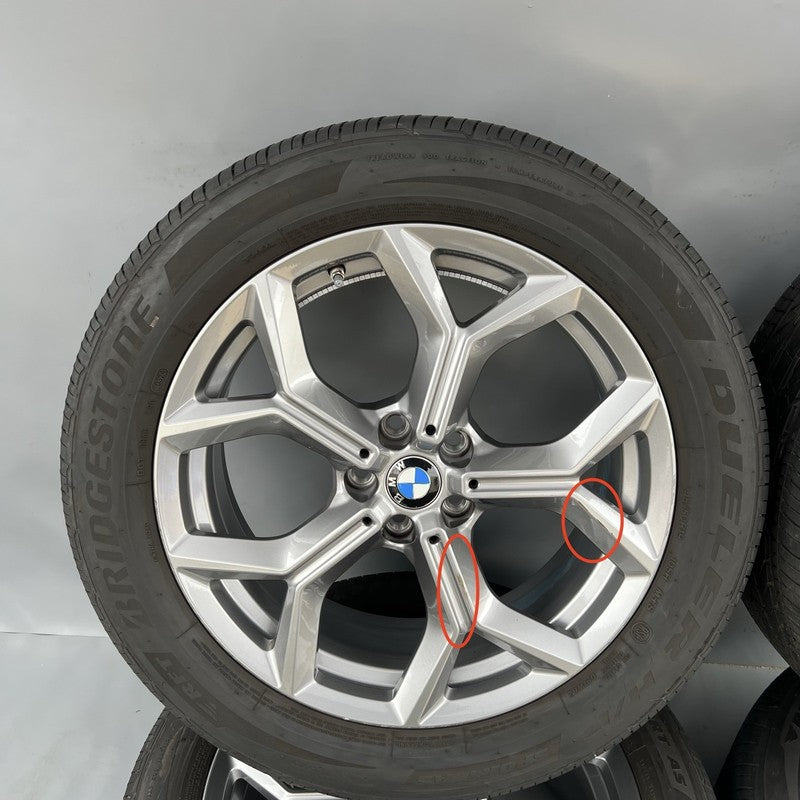 36116877327 BMW X3 X4 WHEEL RIM SET 19 INCH 2018 2019 2020 2021 2022 2023 2024 OEM 6877327