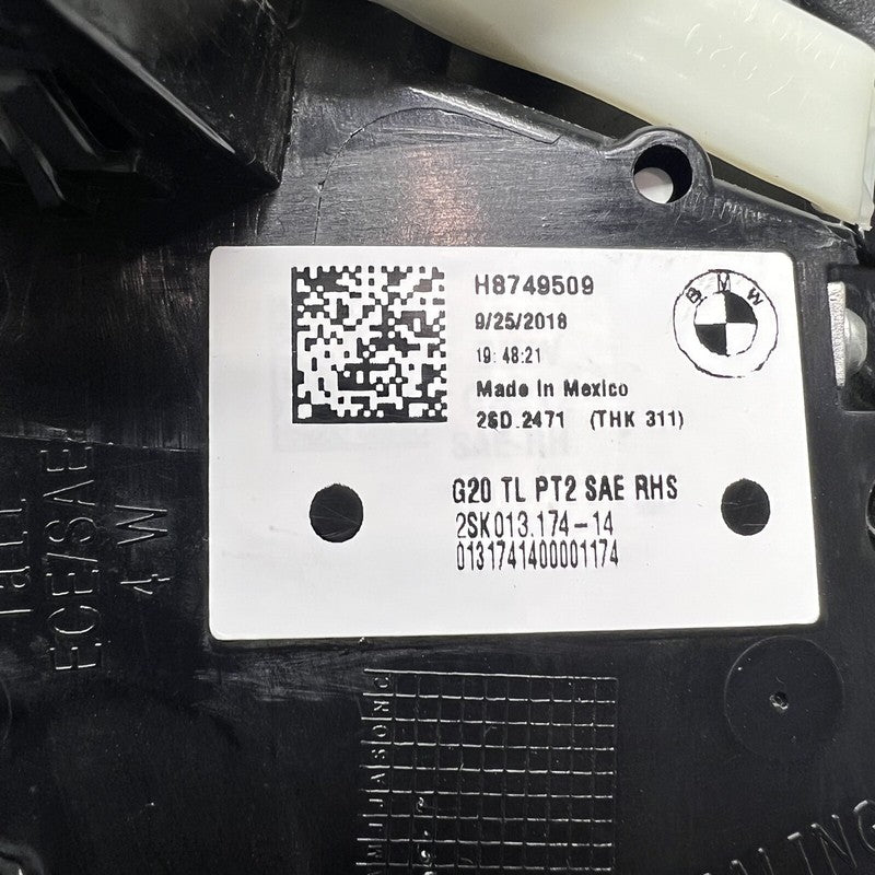 H8749509 BMW M3 TAIL LIGHT INNER RIGHT 330 M340 2019 2020 2021 OEM H8749509 SEDAN