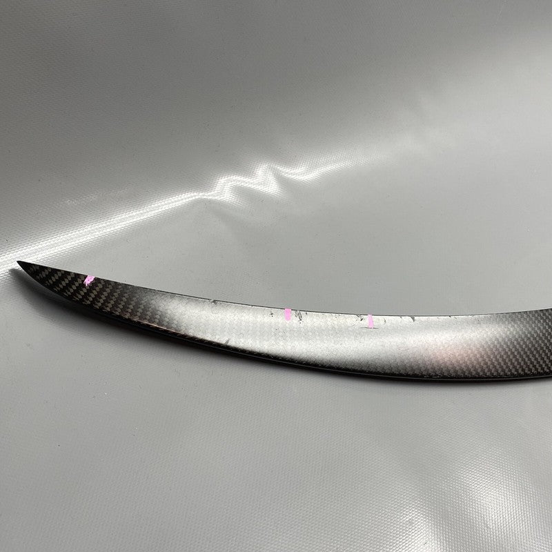 1455166-00-B TESLA MODEL 3 SPOILER WING 2017 2018 2019 2020 CARBON FIBER OEM 1455166-00-B