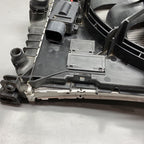 17118743663 BMW 740 RADIATOR FAN ASSEMBLY 17118743663 2016 2017 2018 2019 600 WATT OEM