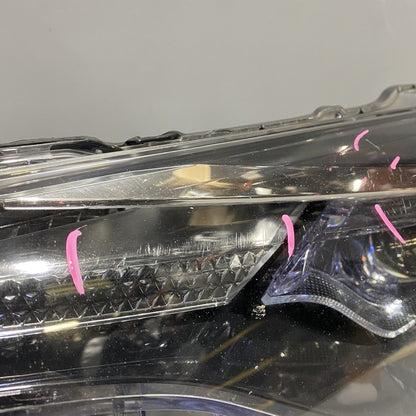 TOYOTA COROLLA HEADLIGHT LEFT DRIVER LED OEM 2017 2018