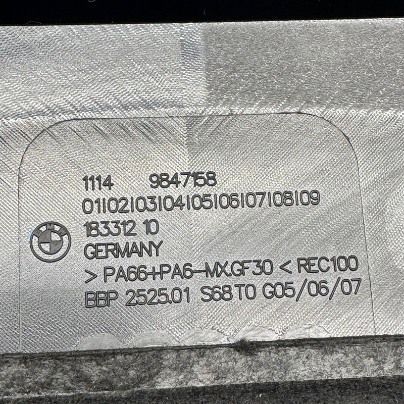 BMW X5 X6 X7 ENGINE COVER 2024 2025 2026 OEM 9847158