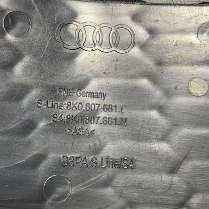 8K0807681L AUDI A4 LEFT OUTER GRILLE 2013 2014 2015 2016 8K0807681L OEM