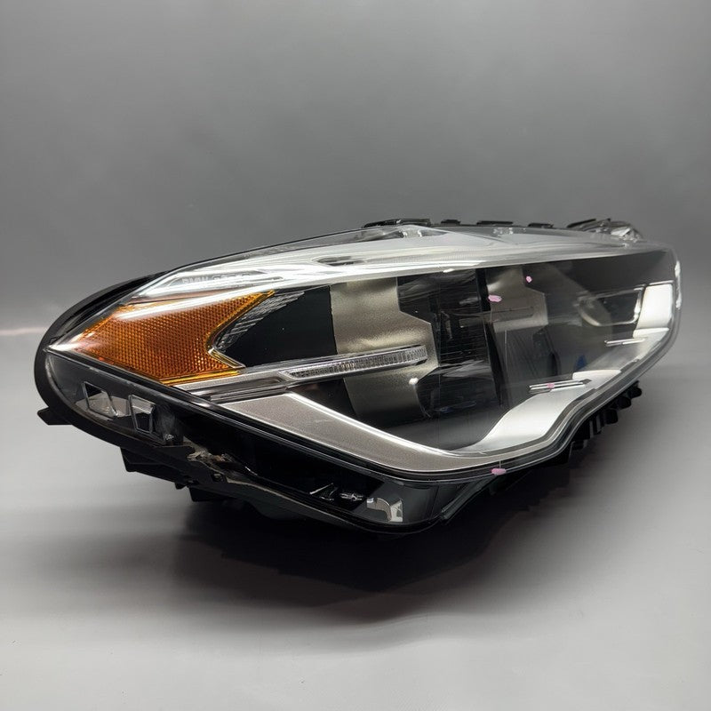 63117193712 BMW X1 HEADLIGHT RIGHT PASSENGER 2016 2017 2018 2019 LED OEM 63117193712