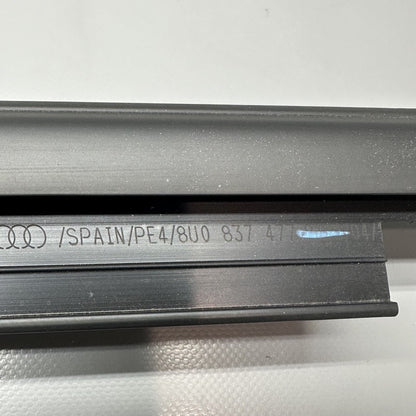 8U0837477 AUDI Q3 BELT WEATHER STRIP LEFT 2015 2016 2017 2018 OEM 8U0837477