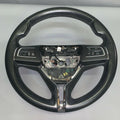 670044504 MASERATI GHIBLI STEERING WHEEL 2014 2015 2016 BLACK LEATHER OEM