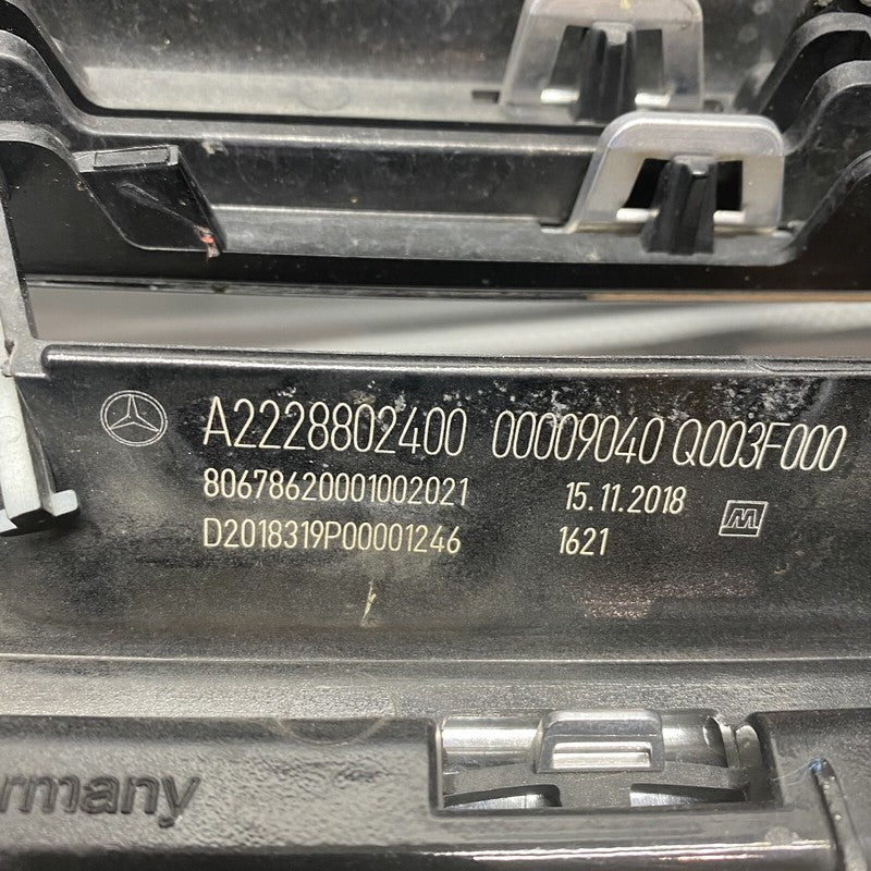 A2228802400 MERCEDES BENZ S450 GRILLE AMG 2018 2019 2020 A2228802400 OEM