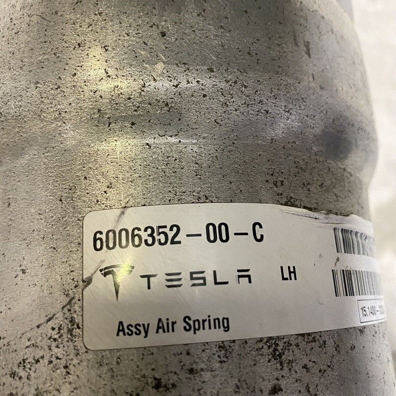 6006352-00-C TESLA MODEL S AIR SHOCK STRUT LEFT REAR 6006352-00-C 2012 2013 2014 2015 OEM